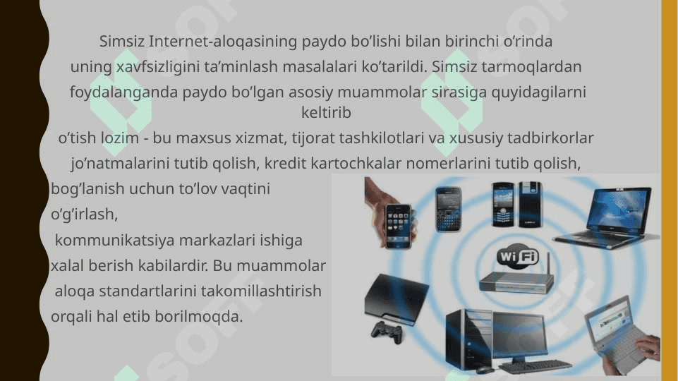SIMSIZ ALOQA TARMOQLAR 4