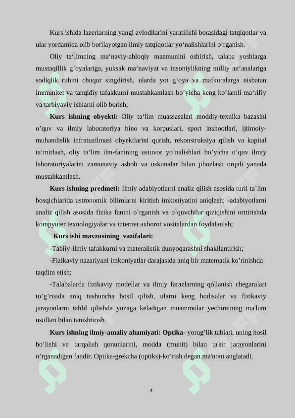 OPTIKANING RIVOJLANISH TARIXI 3