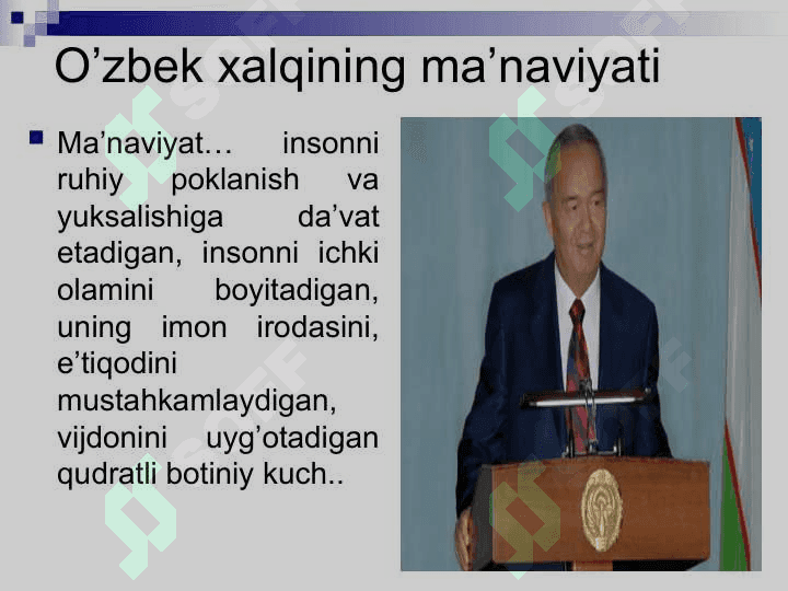 Ma’naviyat asoslari 4