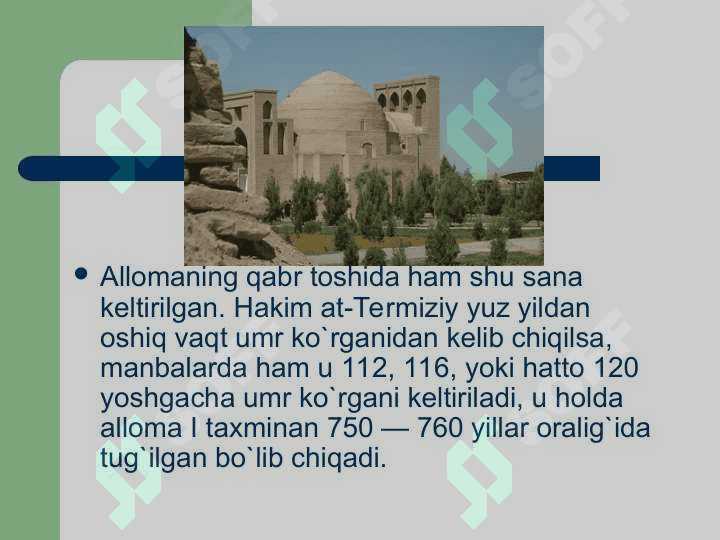 Al-Hakim at-Termiziy hayoti va ijodi 4