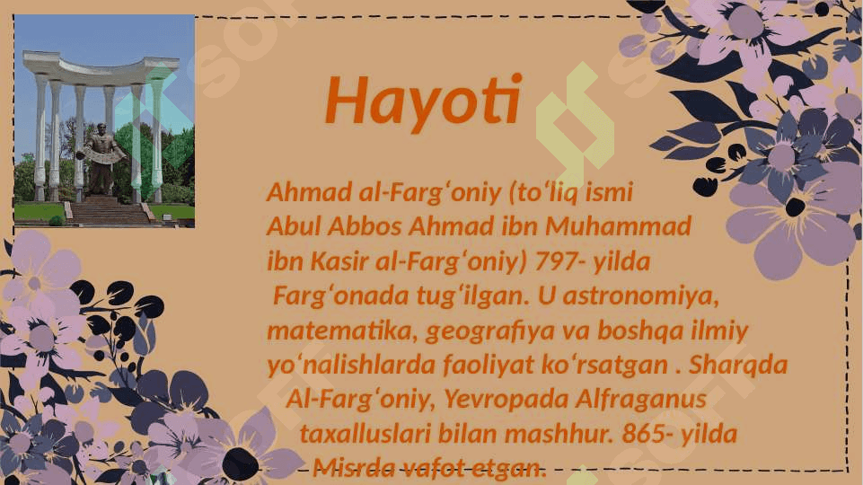 Al-Farg’oniy ilmiy merosi 4