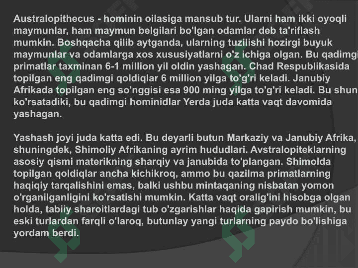 Antropogenez jarayoni 5