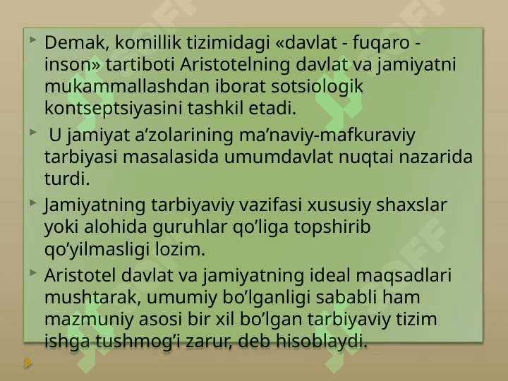 Aristotelning ijtimoiy-siyosiy qarashlari 3