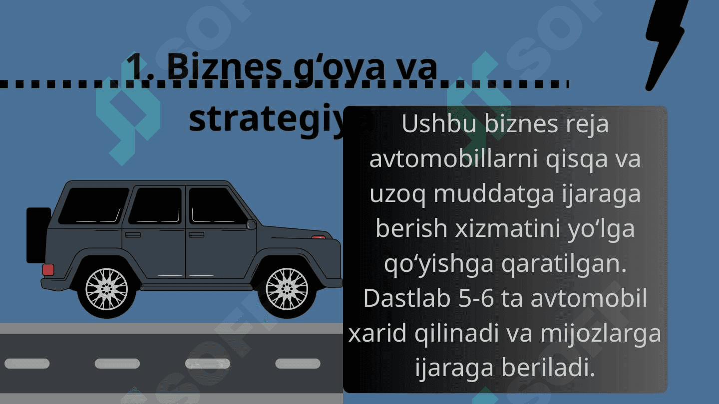 Biznes reja Rent-a-car xizmati 2