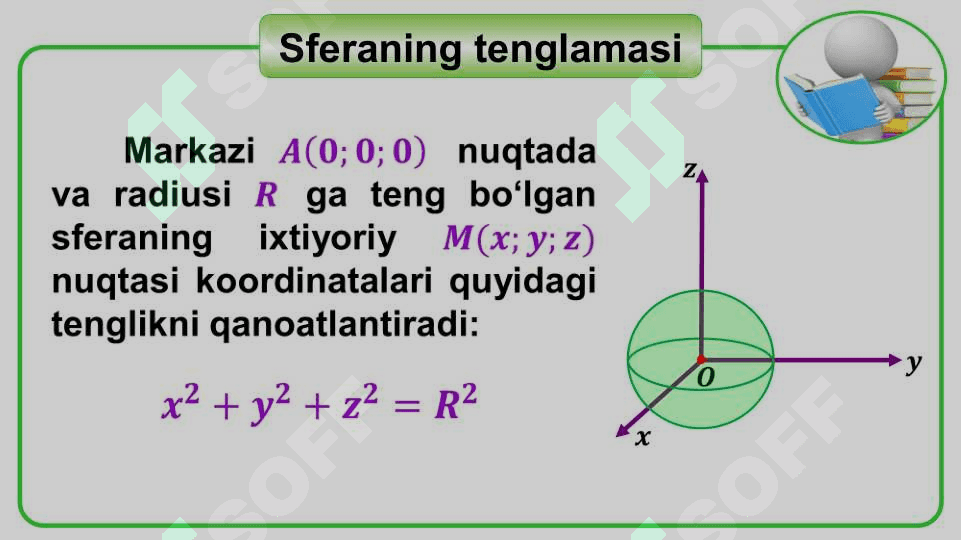 Shar va uning kesimlari 7