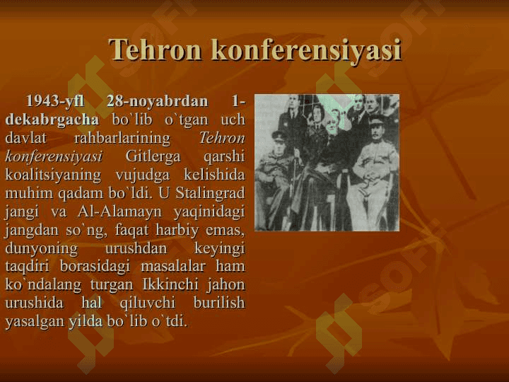 Ikkinchi jahon urushining tugashi. Fashistlar Germaniyasining tor-mor qilinishi 4