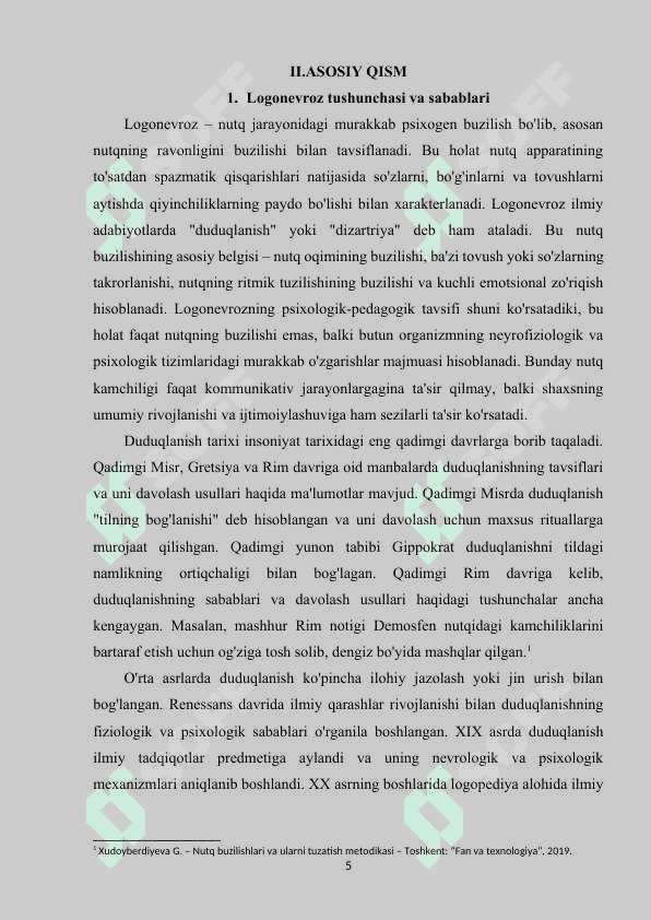 Logonevroz kamchiligiga ega bolalarning shaxs xususiyatlari 5