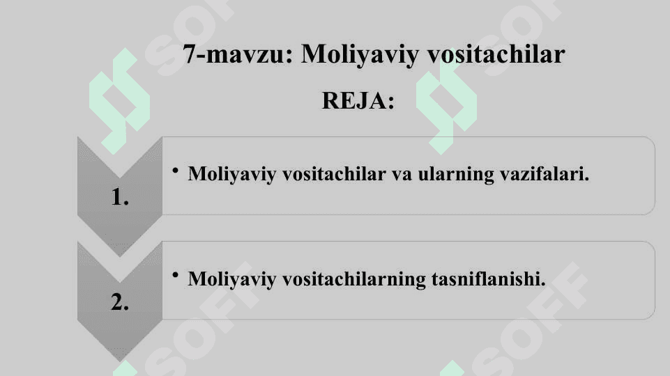 Moliyaviy vositachilar 2