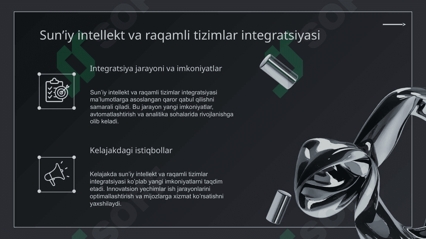 Sunʼiy intellekt va raqamli tizimlar integratsiyasi 4