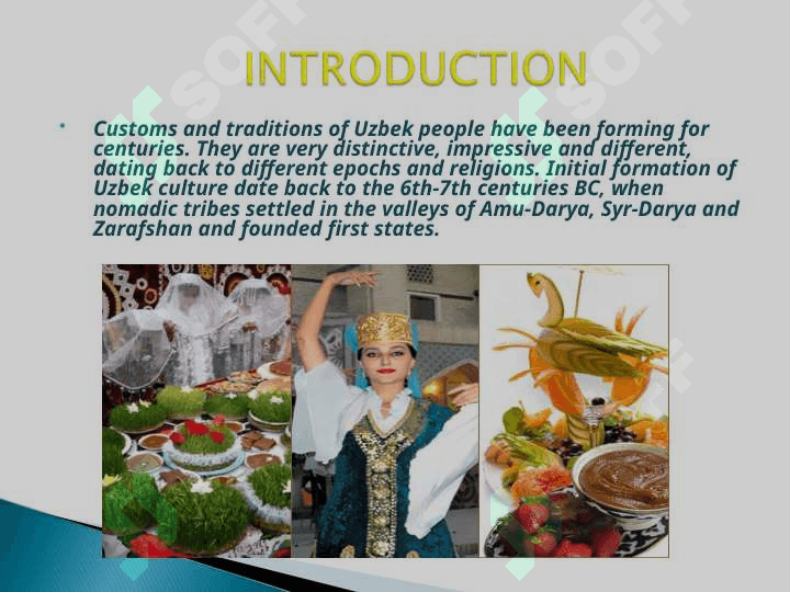 “Uzbek holidays and traditions” 2