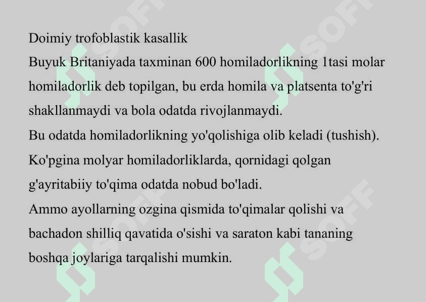 TROFOBLASTIK  KASALLIK 2