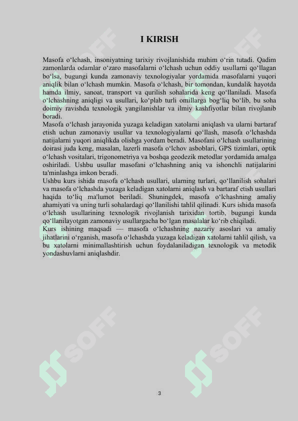 Masofa va uni o’lchash 3