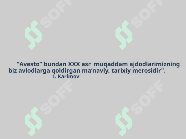 “AVESTO” – Zardushtiylikning muqaddas kitobi sifatida 2