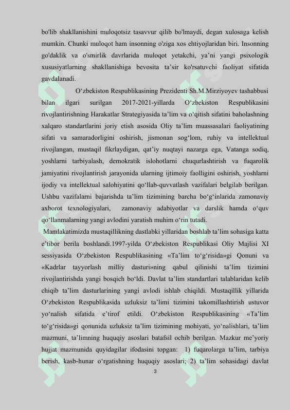 OTA-ONALAR BILAN ISHLASHNING O‘ZIGA XOSLIGI 3