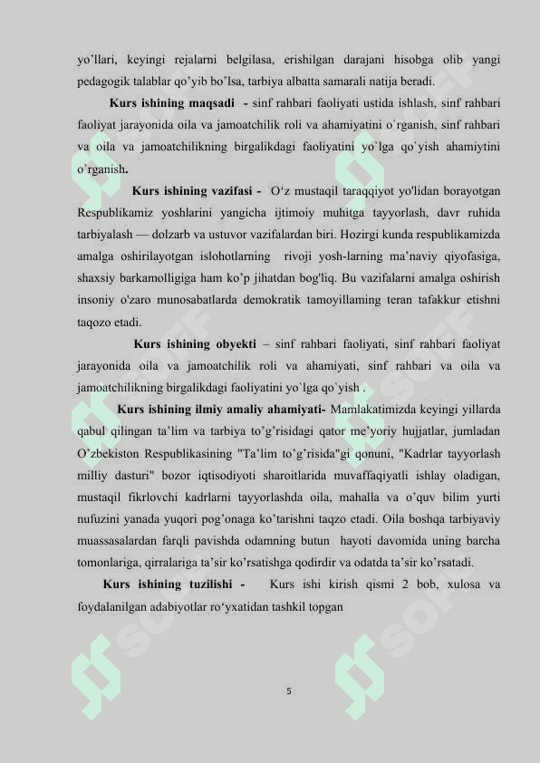 OTA-ONALAR BILAN ISHLASHNING O‘ZIGA XOSLIGI 5