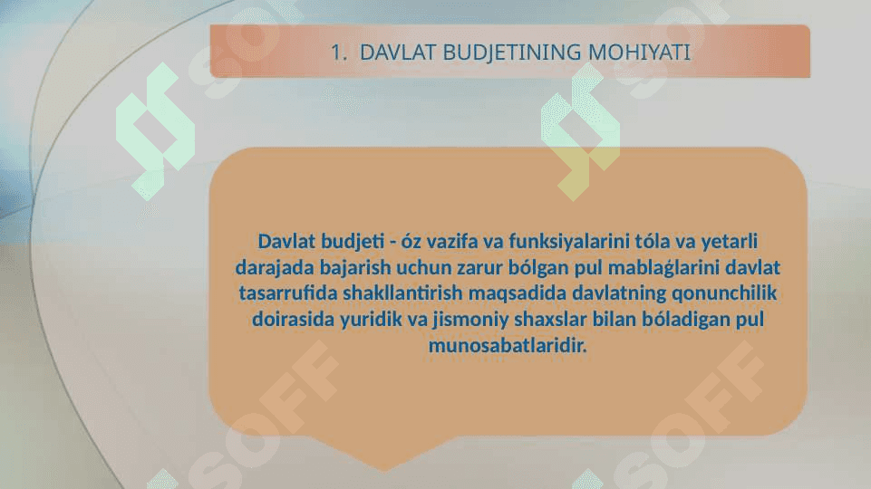 DAVLAT BUDJETI MOHIYATI VA FUNKSIYALARI 3