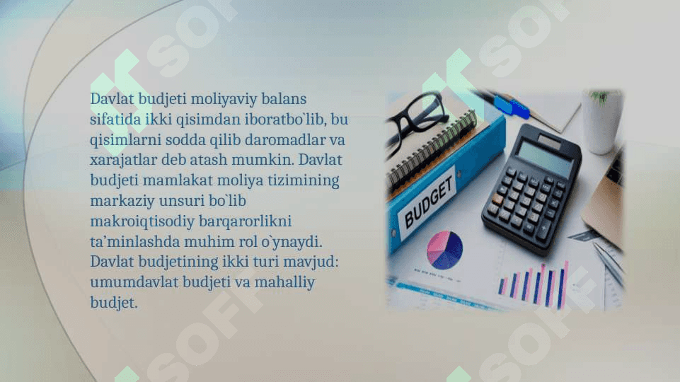 DAVLAT BUDJETI MOHIYATI VA FUNKSIYALARI 4
