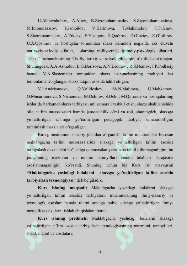 Shaxsga yo'naltirilgan ta'limda pedagogik faoliyatda yondashuvni amalga oshirish usullari 4