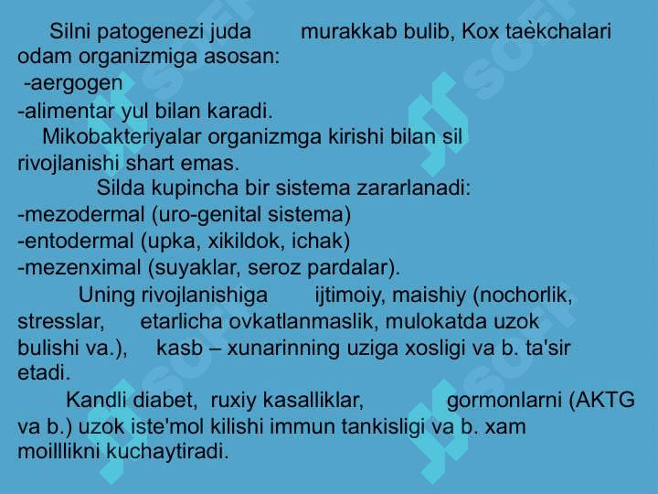 Sil o'chog'ida qilinadigon ishlar 3