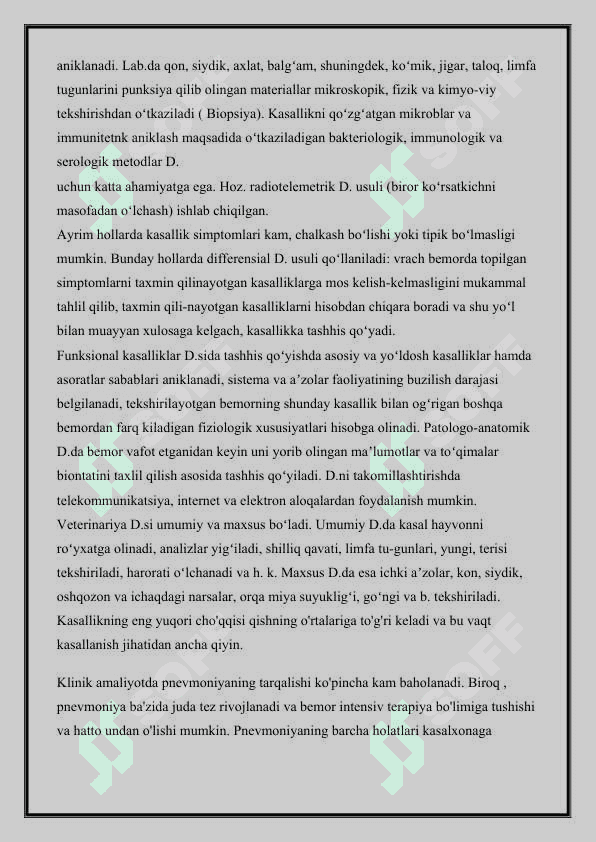DIAGNOZ HAQIDA TUSHUNCHA 3