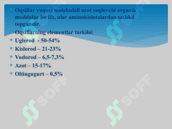 OQSILLAR ALMASHINUVINING BUZULISHI 5