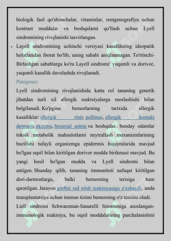 LAYELLA SINDROMI 3
