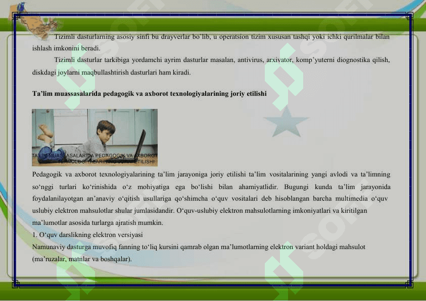Pedagogik kompyuter dasturlari 4