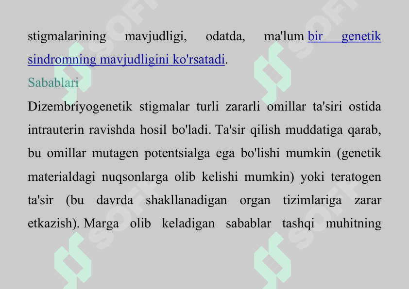 DIZEMBRIYOGENEZ  STIGMALARI 4