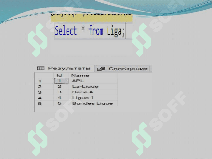 Futbol ma'lumotlar bazasini loyihalash 3