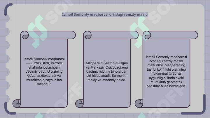 Ismoil Somoniy maqbarasi va unda yashiringan sirlar 5