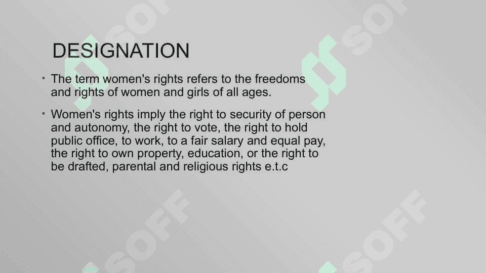 Women’s rights 3