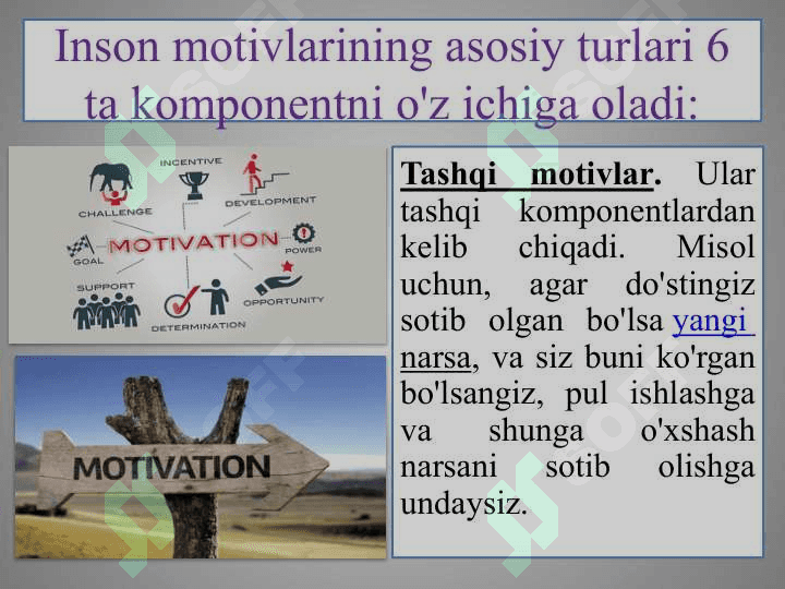 KASBIY FAOLIYAT MOTIVATSIYASI. 5
