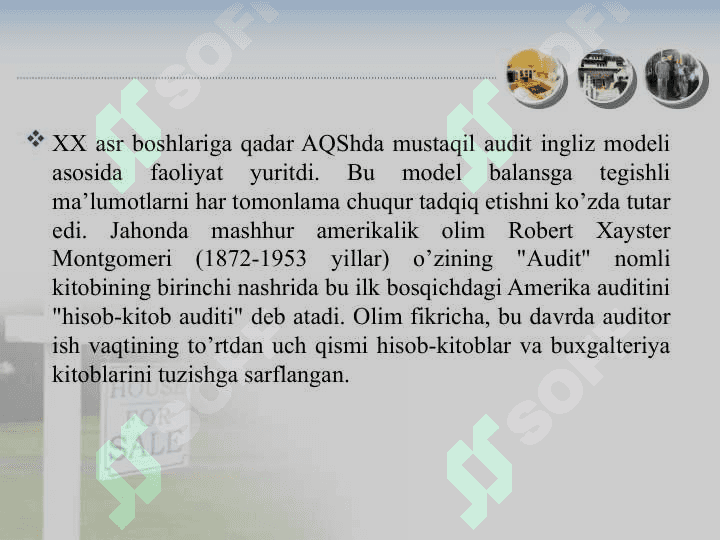 AQSH VA EVROPA DAVLATLARIDA AUDITORLIK FAOLIYATI 3