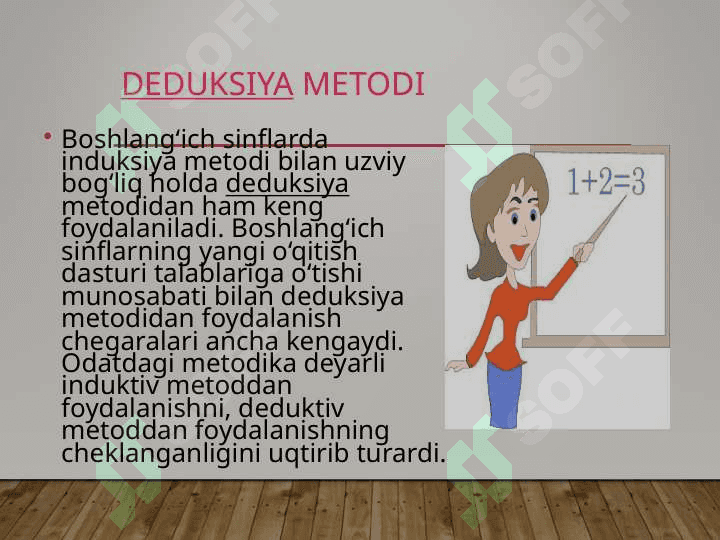 Induksiya, deduksiya, analogiya metodlari 4