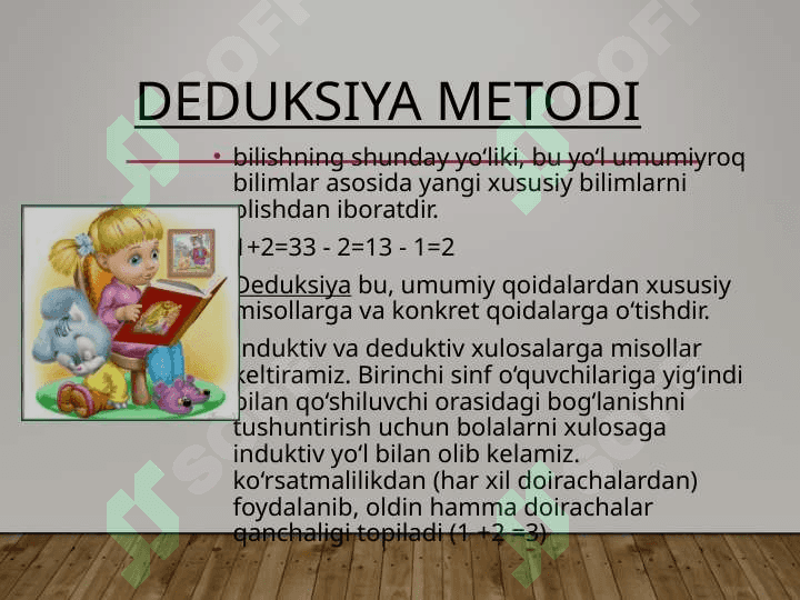 Induksiya, deduksiya, analogiya metodlari 5