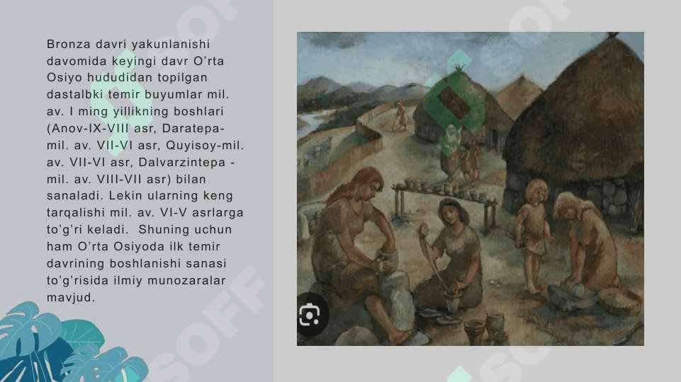 O’rta Osiyoning temir davri me’morchiligi 3