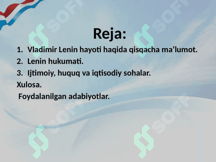 Vladimir Lenin haqida ma’lumot 2