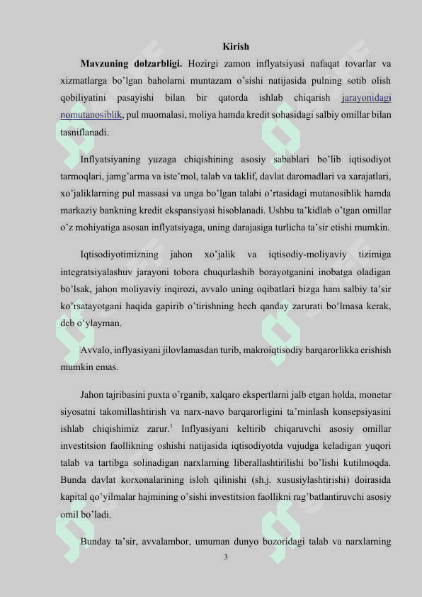 INFLATSIYANING MOHIYATI VA KELIB CHIQISH SABABLARI 3