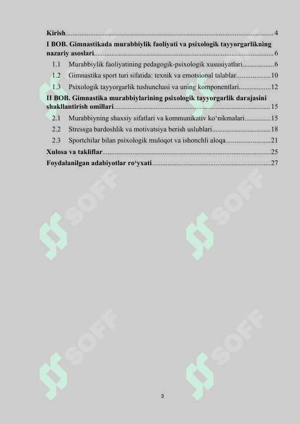 Gimnastikada murabbiylarning psixologik ayyorgarligi 2