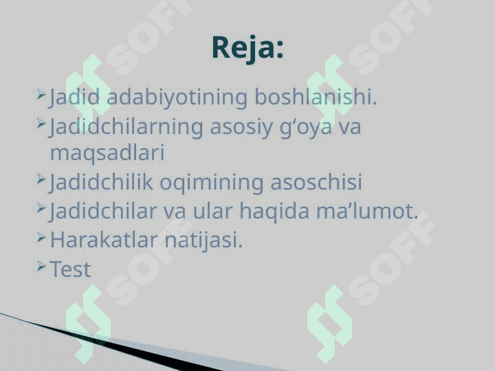 XX Asr Adabiyoti.   Jadid Adabiyoti 2