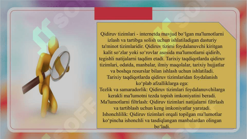 Tarixiy tadqiqotda qidiruv tizimlaridan foydalanish 5