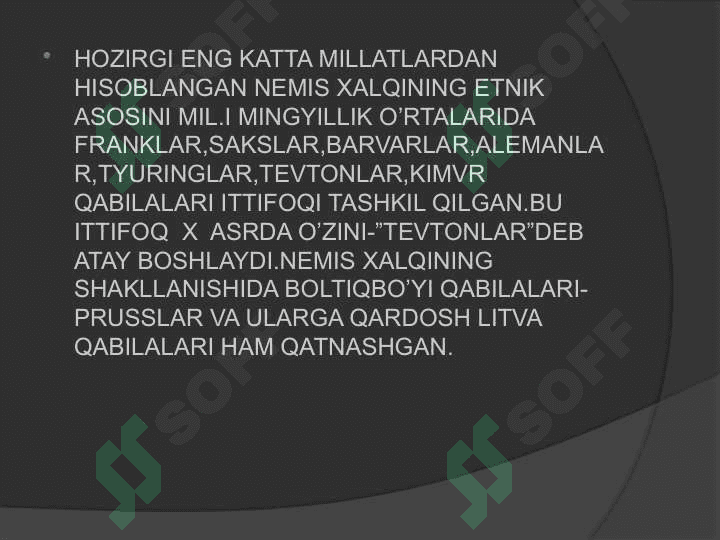 YEVROPA XALQLARI 6