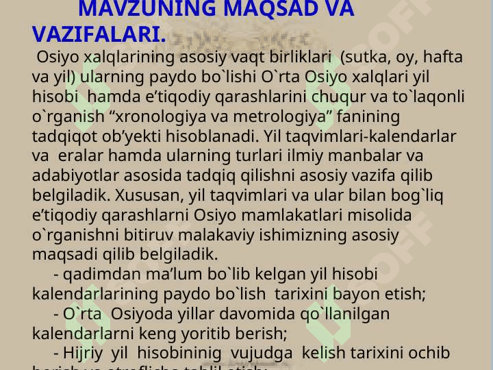 Yil taqvimlari va ular bilan bog`liq e`tiqodiy qarashlar 5