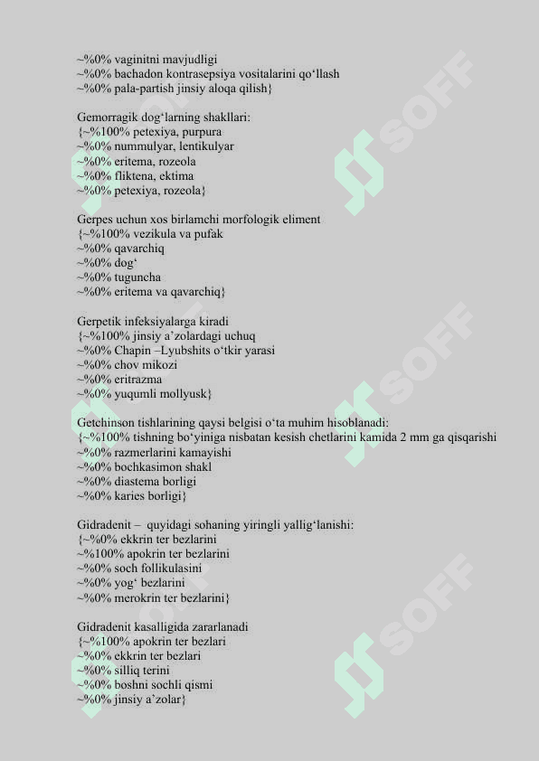 Derma test tibbiyot 7
