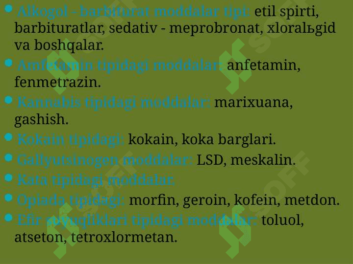 GIYOHVANDLIK VA UNING OQIBATLARI 7