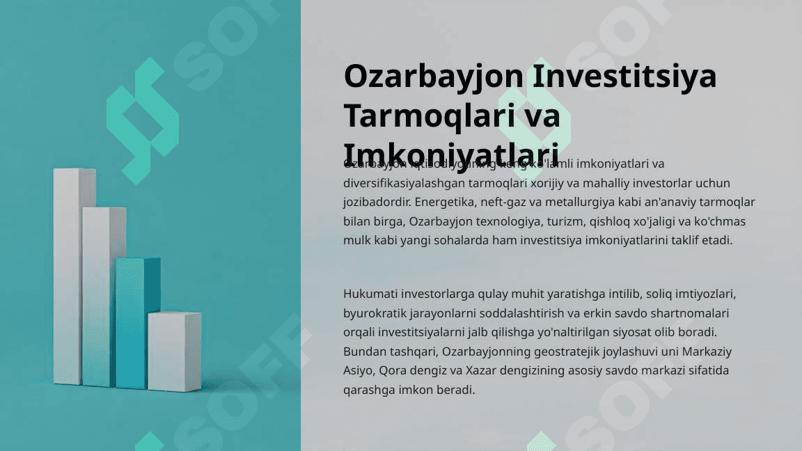 Ozarbayjon davlatining investatsiya tahlili 4
