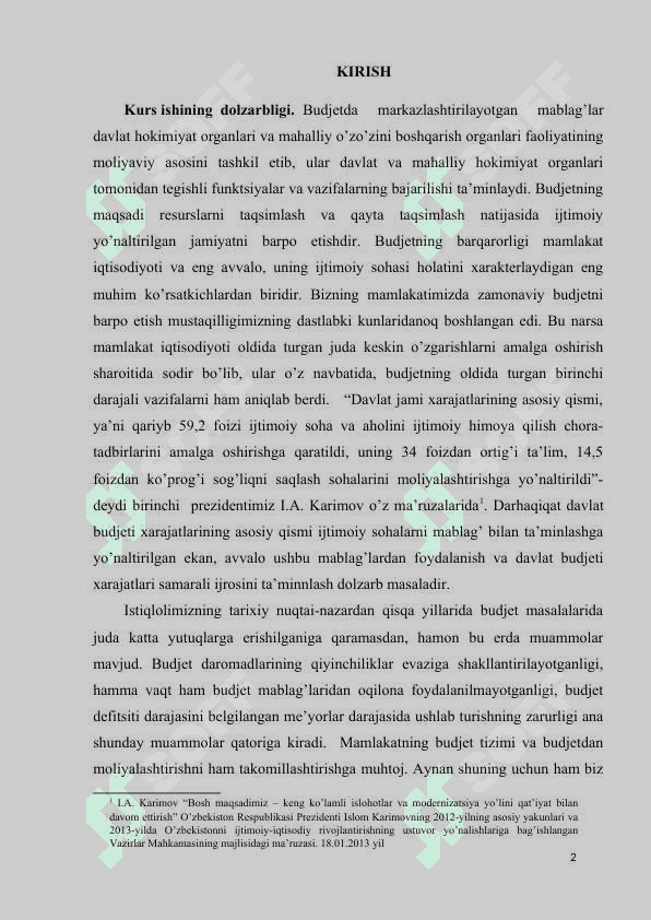 ZAMONAVIY SHAROITDA DAVLAT BUDJETI XARAJATLARI SAMARALI IJROSINI TAMINLASH 2