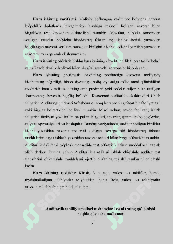 Auditorlik tekshiruvida tahliliy ammallarni qo‘llash 3