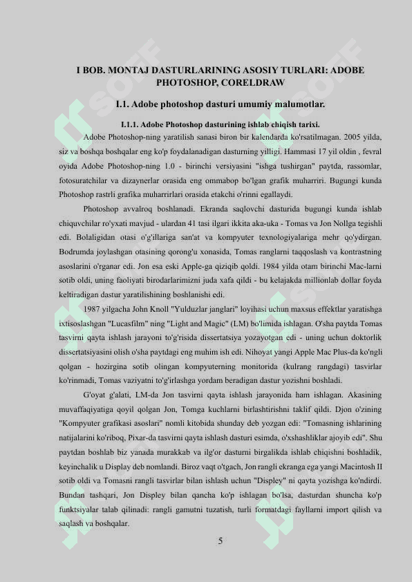 GRAFIK MONTAJ DASTURLARI VA ULARNING XUSUSIYATLARI 5