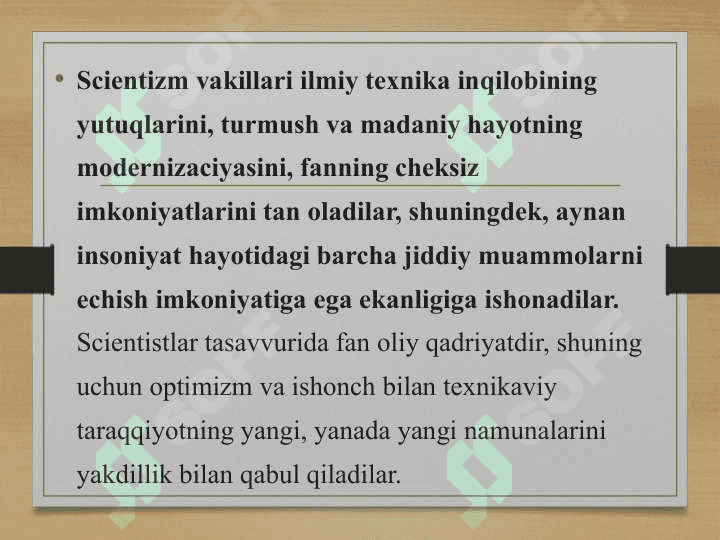 Fan ijtimoiy – madaniy xodisa 4